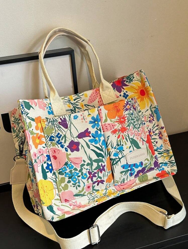 Floral Tote Bag